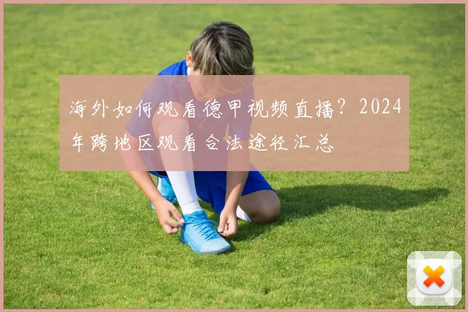 海外如何观看德甲视频直播？2024年跨地区观看合法途径汇总